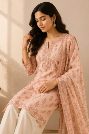 Blush Bloom Kurti