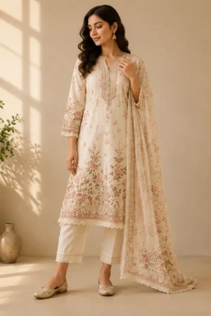 Ivory Elegance Kurta