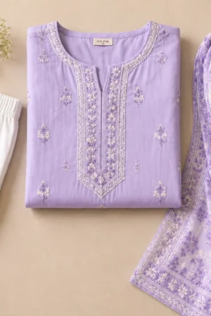 Lilac Blossom Kurti