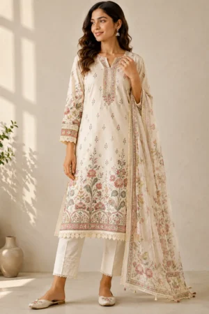 Ivory Elegance Kurta
