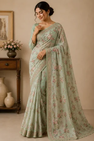 Meadow Bloom Saree