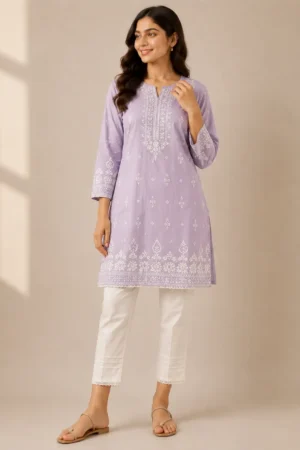 Lilac Blossom Kurti