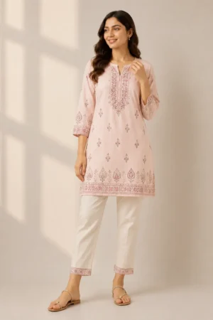 Blush Bloom Kurti